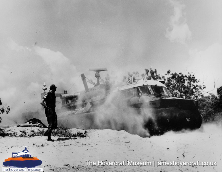 SRN6 with the military -  (credit: The <a href='http://www.hovercraft-museum.org/' target='_blank'>Hovercraft Museum Trust</a>).